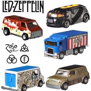 Led Zeppelin Hot Wheels Collection Set